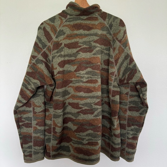 Patagonia Better Sweater Adult XL Camo 1/4 Zip Fleece Outdoor Mens 25523 BWSK - Picture 5 of 10